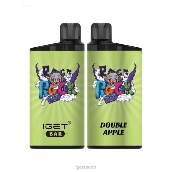 2DFX3 IGET BAR 3500 Puffs 5% Nicotine Double Apple
