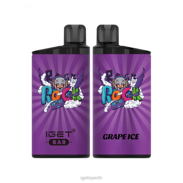 2DFX4 IGET BAR 3500 Puffs 5% Nicotine Grape Ice