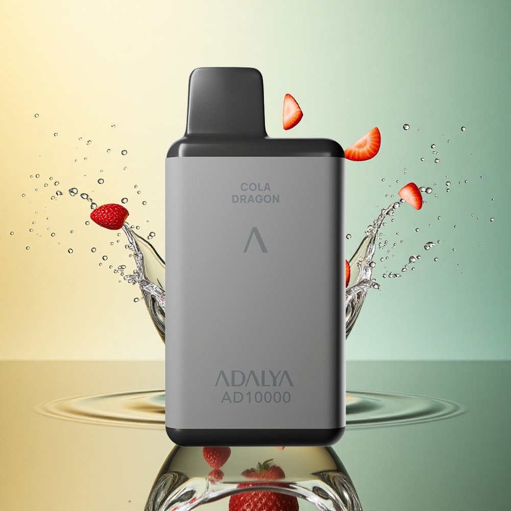Adalya AD 10000 Strawberry Splash Gray Aluminum 650mAh Adalya AD 10000 Strawberry Splash Gray Aluminum 650mAh