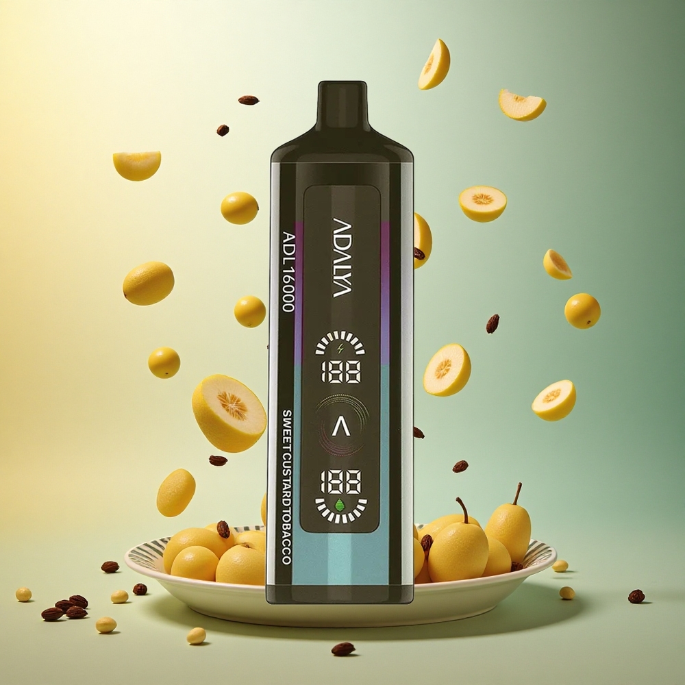 Adalya ADL 16000 PRO Sweet Custard Tobacco Digital Screen Steel Pipe Adalya ADL 16000 PRO Sweet Custard Tobacco Digital Screen Steel Pipe