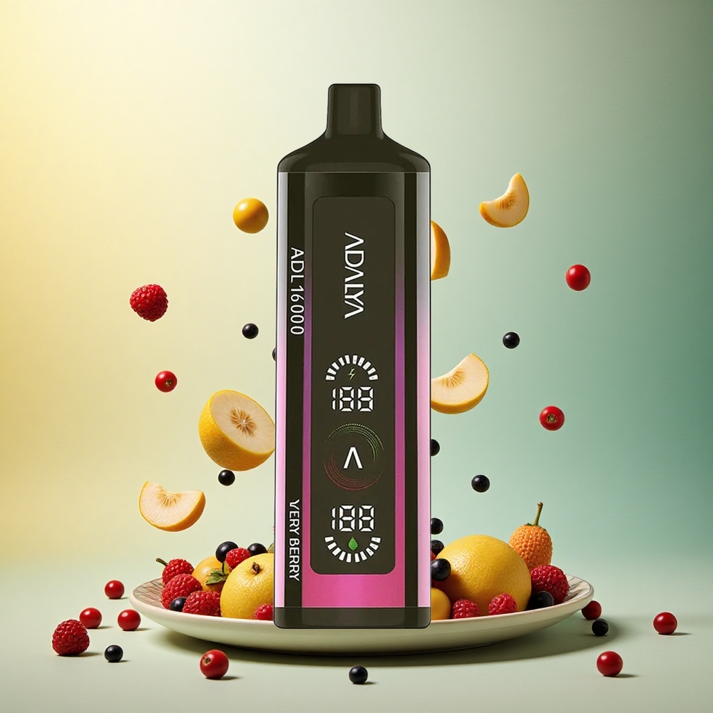 Adalya ADL 16000 PRO Very Berry Steel Pipe 2% Nicotine Adalya ADL 16000 PRO Very Berry Steel Pipe 2% Nicotine