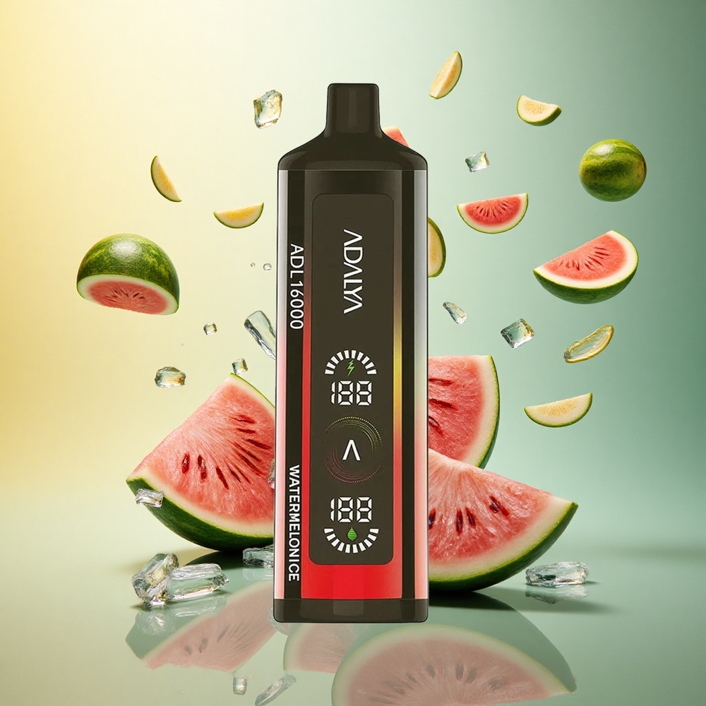 Adalya ADL 16000 PRO Watermelon Ice Smart Mesh Coil 1000 mAh Adalya ADL 16000 PRO Watermelon Ice Smart Mesh Coil 1000 mAh