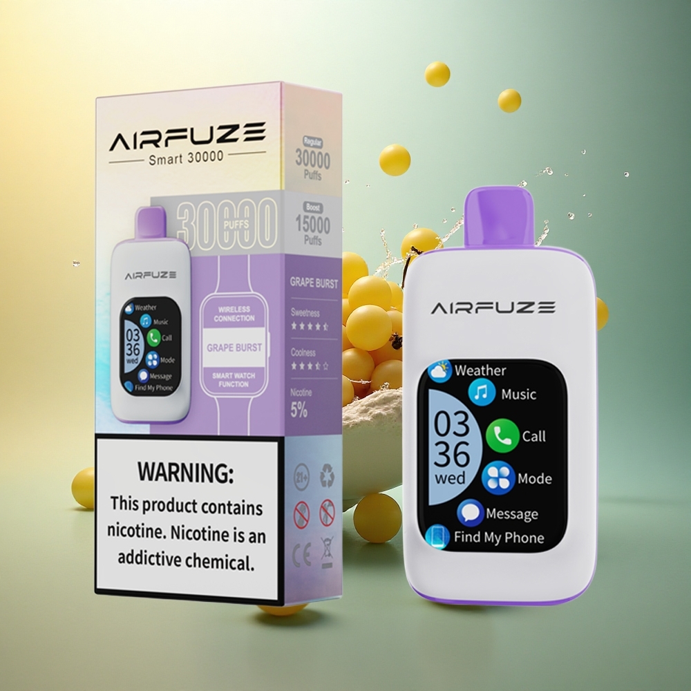 AirFuze Smart 30000 Grape Burst 900mAh 5% Nicotine