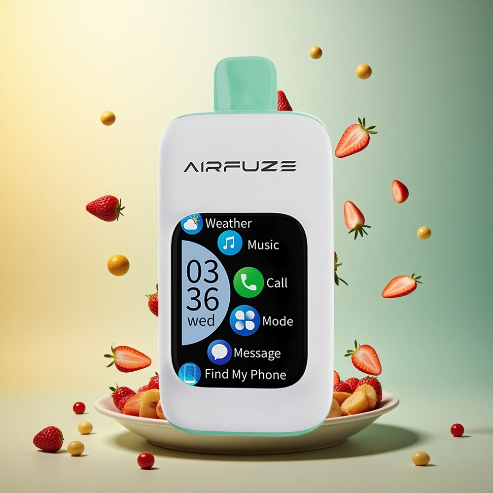 AirFuze Smart 30000 Strawberry Summertime 900mAh Type-C 5% Nicotine AirFuze Smart 30000 Strawberry Summertime 900mAh Type-C 5% Nicotine