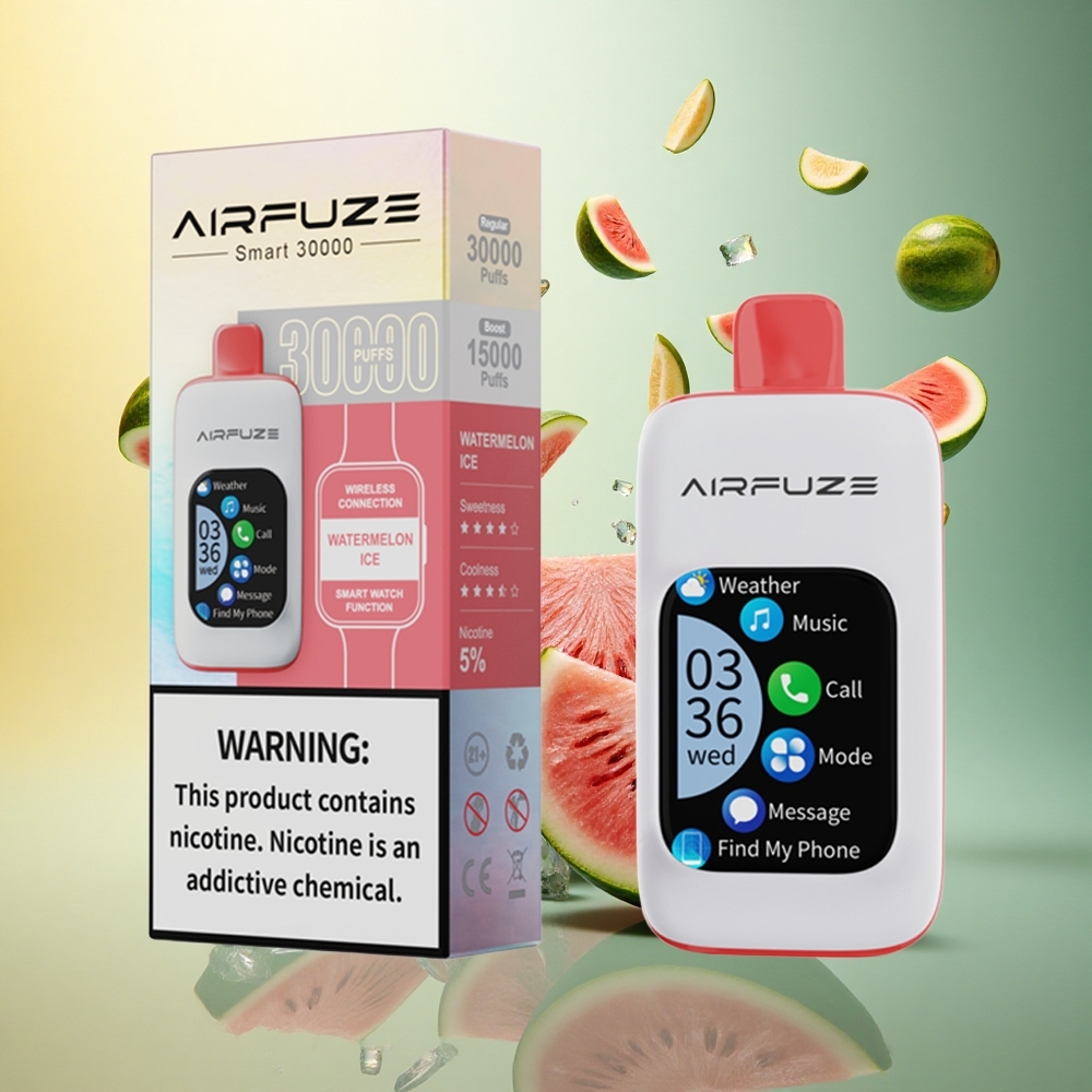 AirFuze Smart 30000 Watermelon Ice 5% Nicotine 900mAh