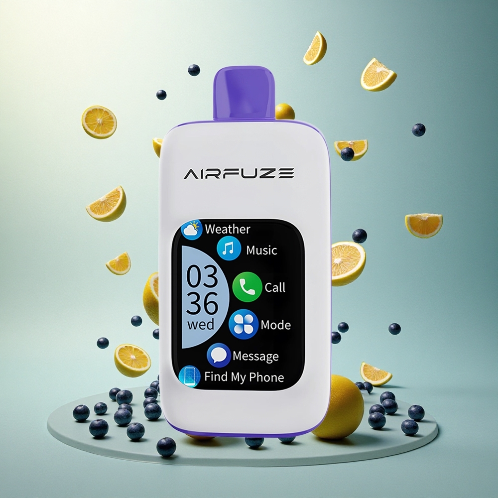 AirFuze Smart Pro 40000 Blue Razz Ice Rechargeable 900mAh 20ML Nicotine