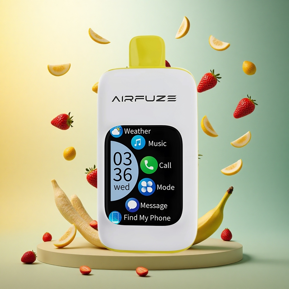AirFuze Smart Pro 40000 Strawberry Banana 20ML Rechargeable 900mAh