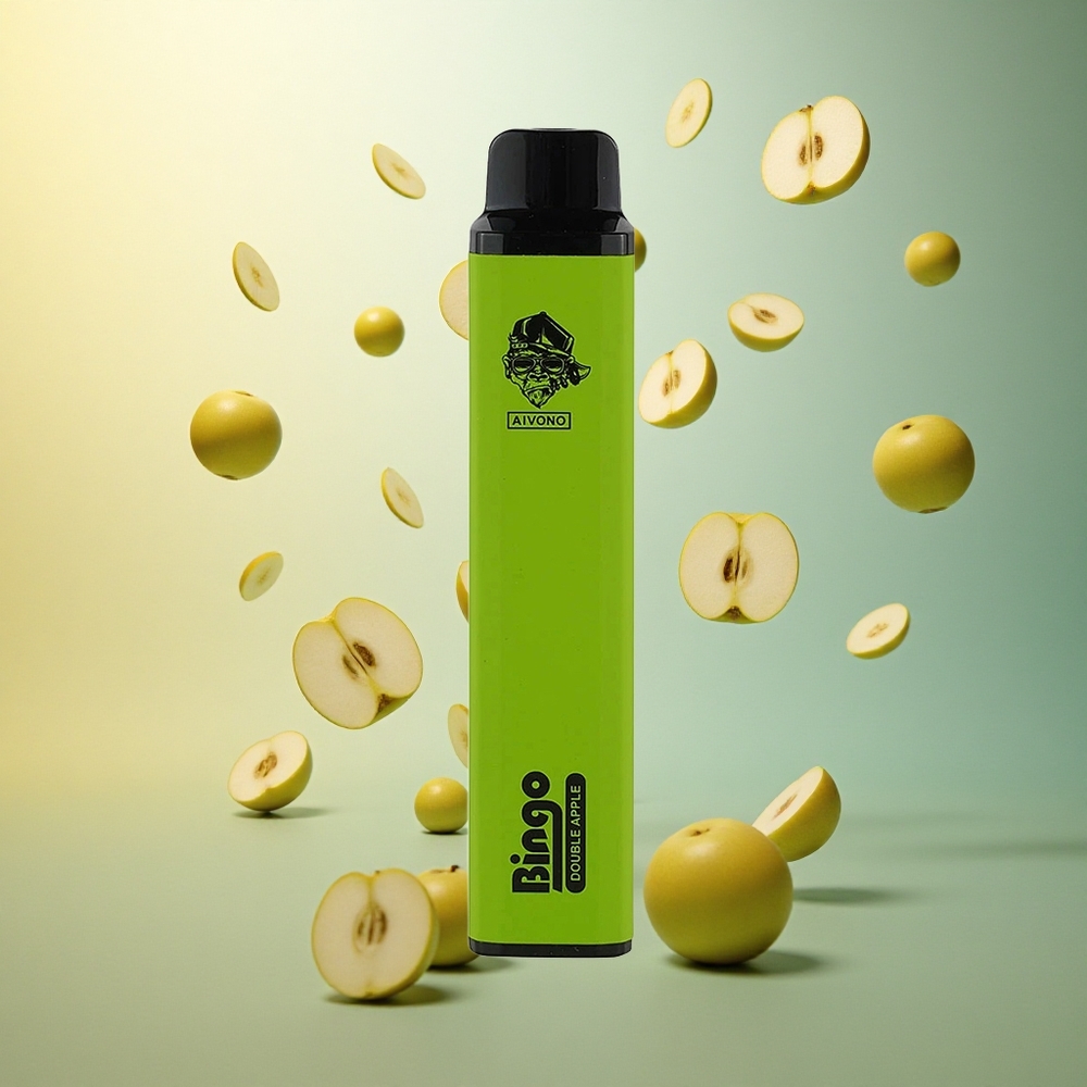Aivono Aim Bingo 4000 Double Apple 1000mAh 10mL 5% Nicotine Aivono Aim Bingo 4000 Double Apple 1000mAh 10mL 5% Nicotine