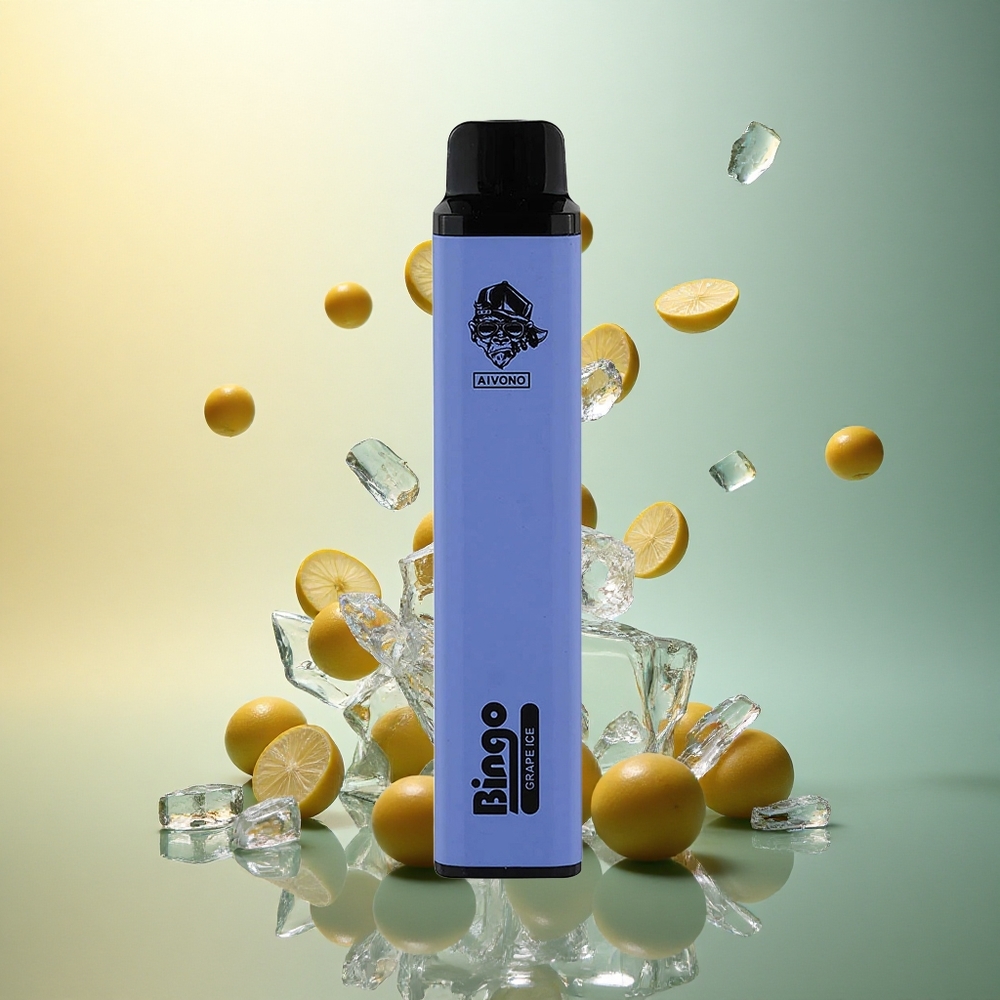 Aivono Aim Bingo 4000 Grape Ice 10mL 5% Nicotine 1000mAh Aivono Aim Bingo 4000 Grape Ice 10mL 5% Nicotine 1000mAh
