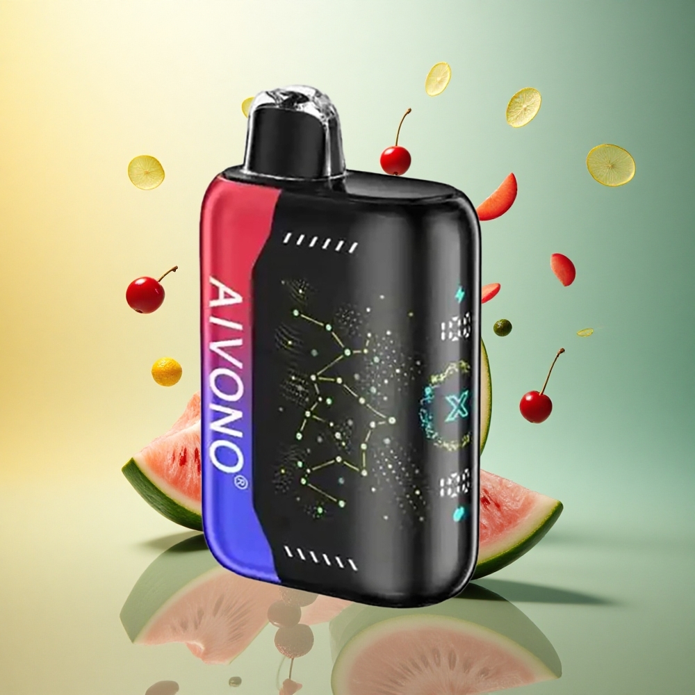 Aivono Aim Boom 25000 Iced Watermelon Cherry 650mAh 0% Nicotine