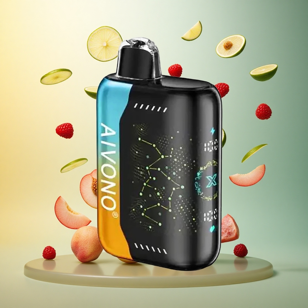 Aivono Aim Boom 25000 Raspberry Peach Lime 650mAh Type-C Aivono Aim Boom 25000 Raspberry Peach Lime 650mAh Type-C