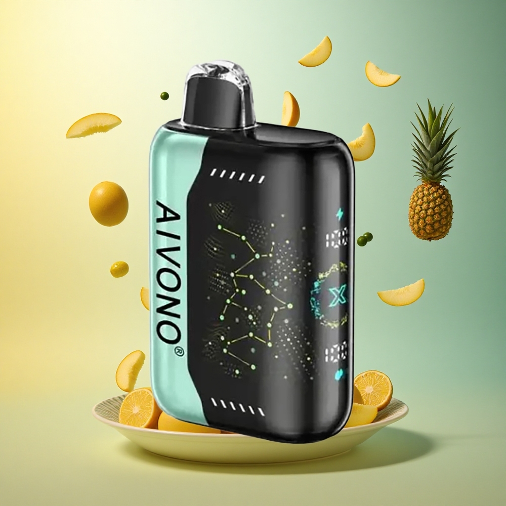 Aivono Aim Boom 25000 Sour Mango Pineapple 650mAh Zero Nicotine Aivono Aim Boom 25000 Sour Mango Pineapple 650mAh Zero Nicotine