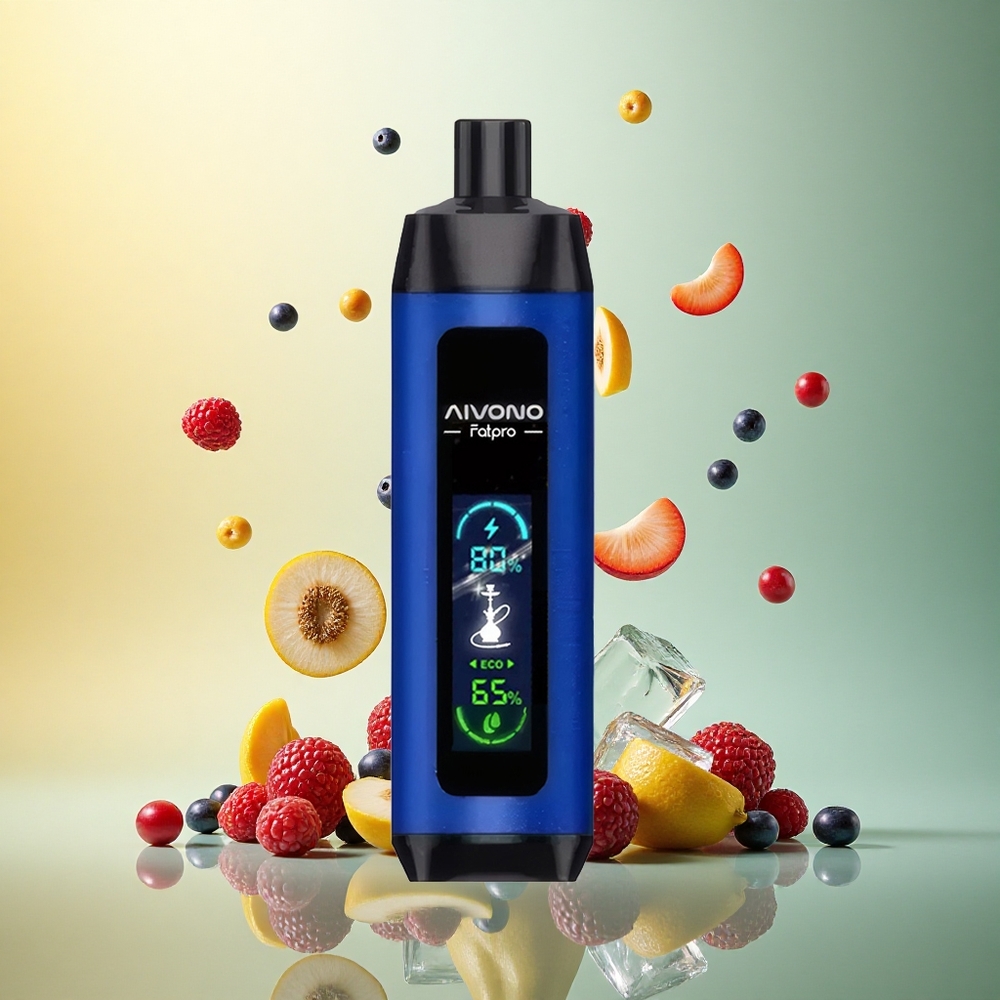 Aivono Aim Fatpro 22000 Berry Ice 600mAh 5% Nicotine Aivono Aim Fatpro 22000 Berry Ice 600mAh 5% Nicotine