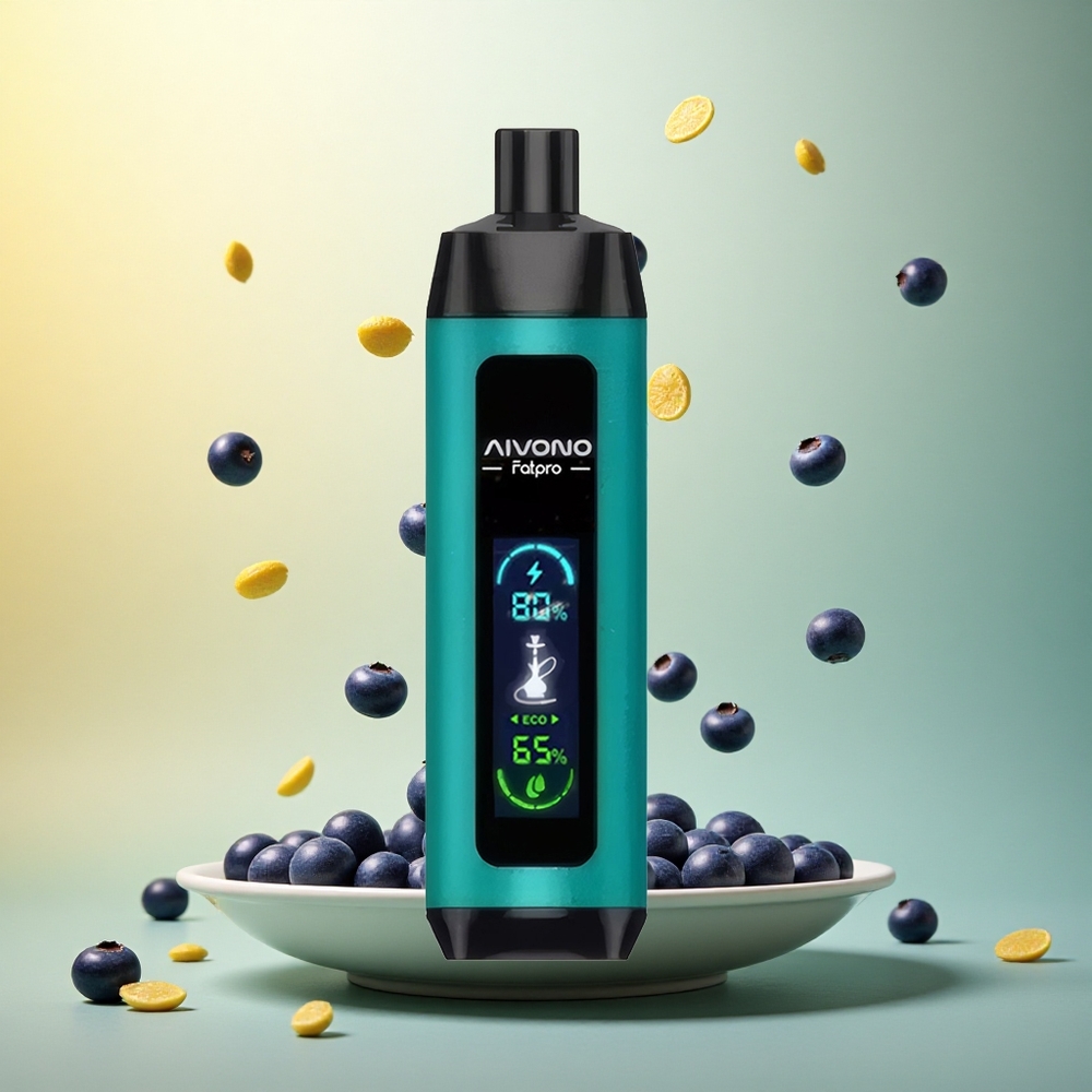 Aivono Aim Fatpro 22000 Blueberry Gun 600mAh 0.6ohm Mesh Coil Aivono Aim Fatpro 22000 Blueberry Gun 600mAh 0.6ohm Mesh Coil