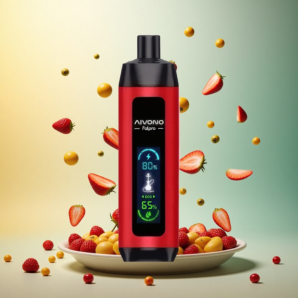 Aivono Aim Fatpro 22000 Strawberry Punch 5% Nicotine 600mAh Aivono Aim Fatpro 22000 Strawberry Punch 5% Nicotine 600mAh