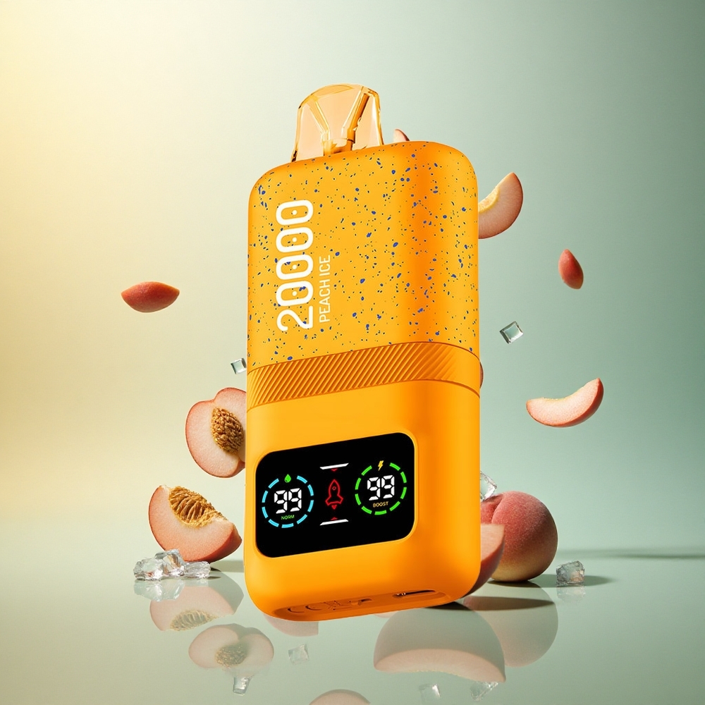 Aivono Aim Magic 20000 Peach Ice Dual Mesh LCD 600mAh