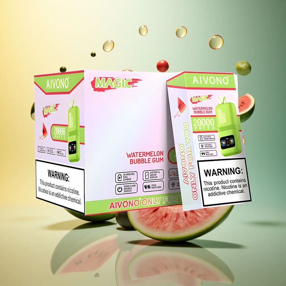 Aivono Aim Magic 20000 Watermelon Bubble Gum Dual Mesh 600mAh Type-C