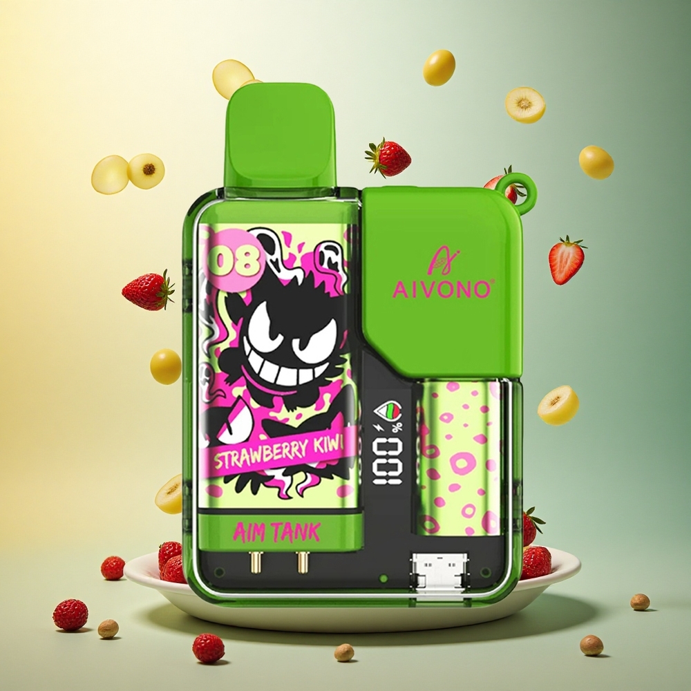 Aivono Aim Tank 9500 Strawberry Liwi 650mAh 18ml Aivono Aim Tank 9500 Strawberry Liwi 650mAh 18ml