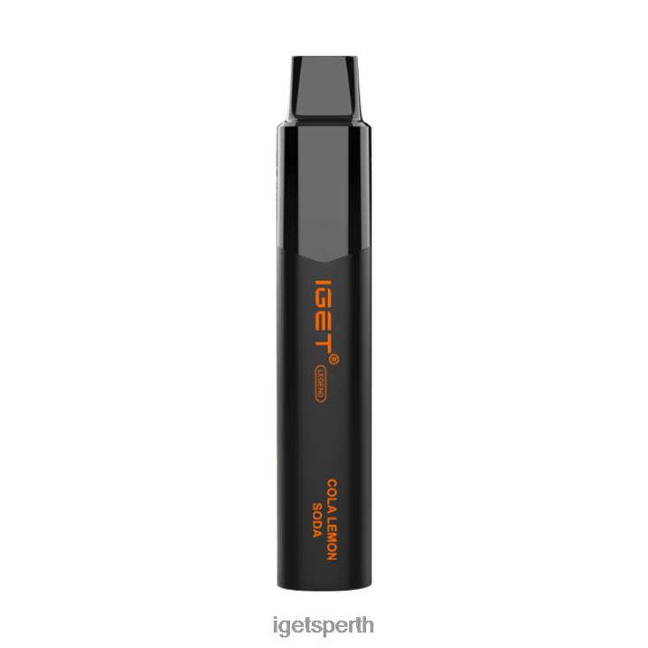Nicotine Free IGET Legend 4000 Puffs 40Z8399 Cola Lemon Soda