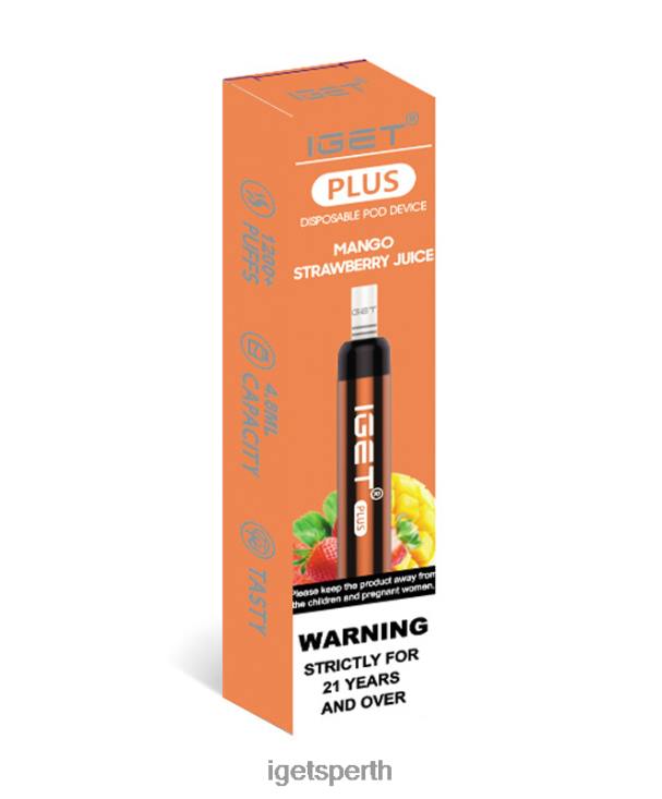 IGET Plus 40Z835 Mango Strawberry Juice