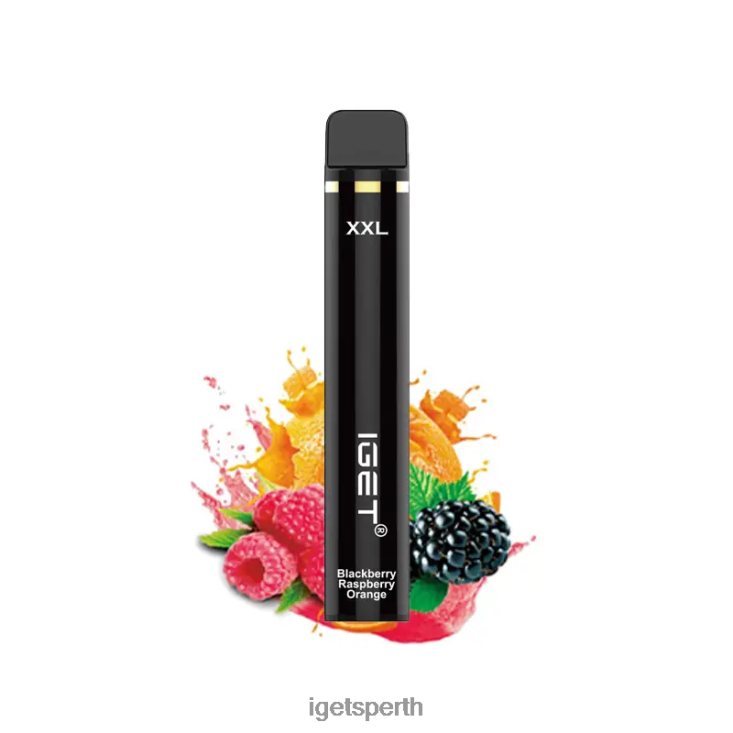 IGET XXL 1800 Puffs 40Z8356 Blackberry Raspberry Orange