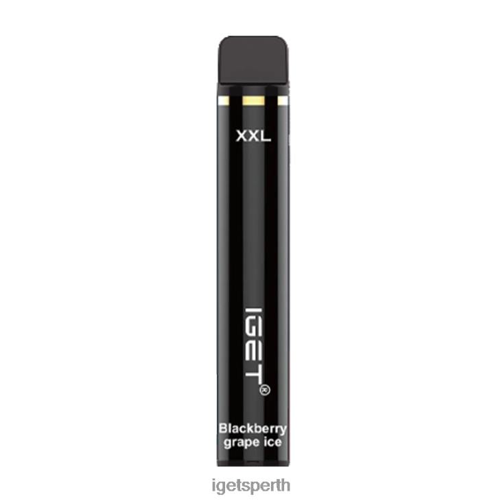 IGET XXL 1800 Puffs 40Z8363 Blackberry Grape Ice