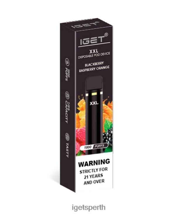 IGET XXL 40Z844 Blackberry Raspberry Orange