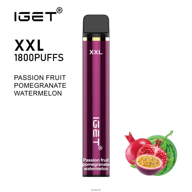 IGET XXL 40Z869 Passion Fruit Pomegranate Watermelon