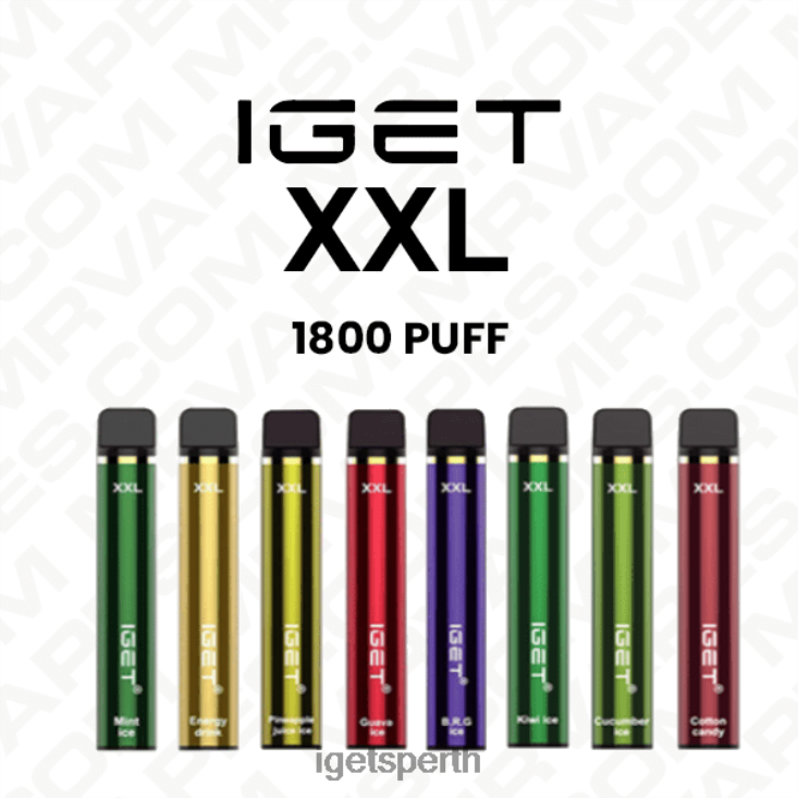 IGET XXL DISPOSABLE VAPE WHOLESALE (1800 PUFFS) 40Z8621