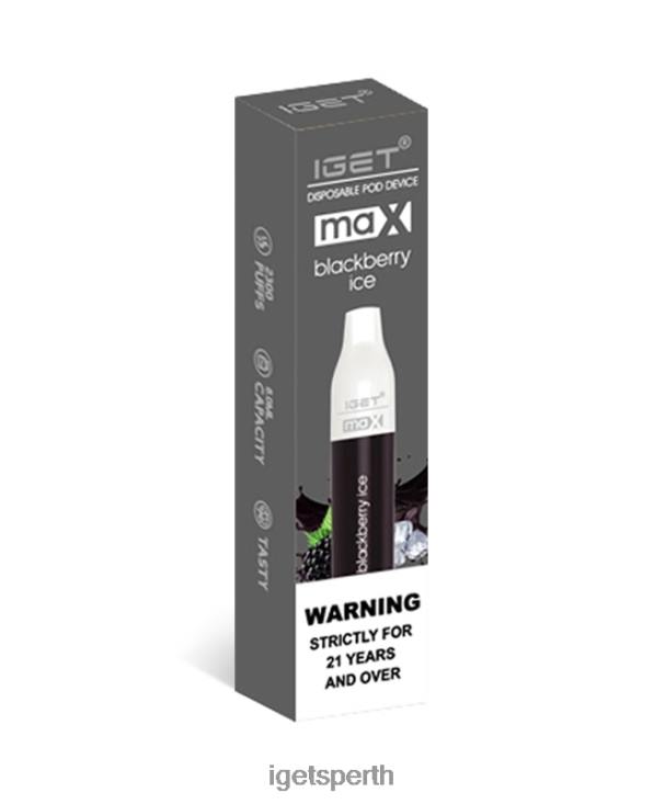 IGET Max 40Z877 Blackberry Ice