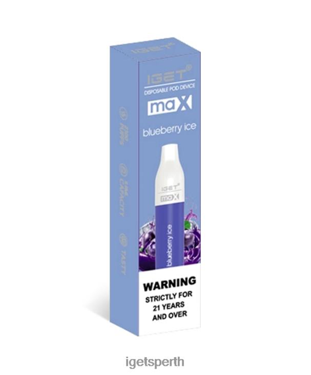 IGET Max 40Z879 Blueberry Ice