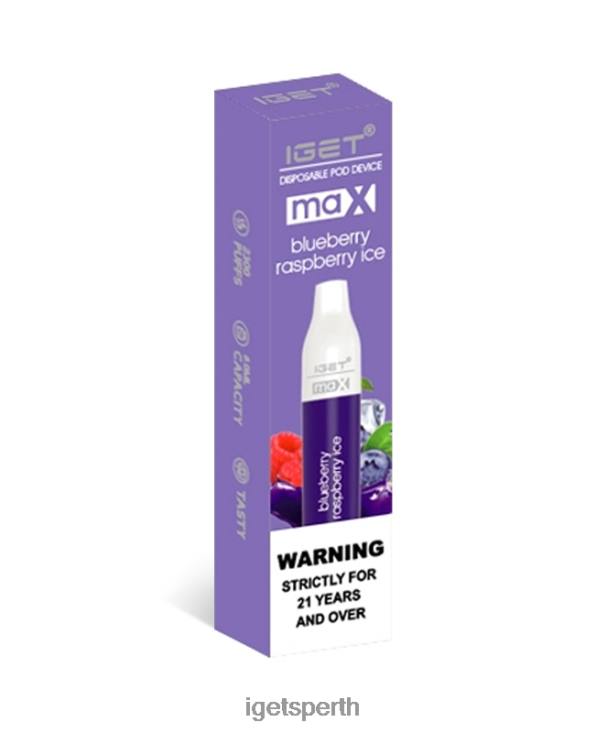 IGET Max 40Z880 Blueberry Raspberry Ice