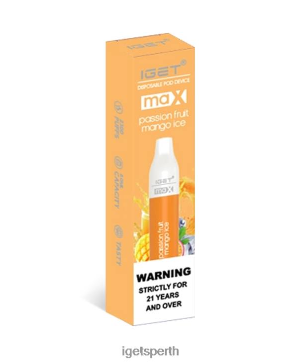 IGET Max 40Z887 Passion Fruit Mango Ice