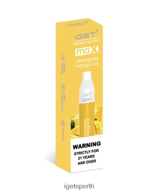 IGET Max 40Z889 Pineapple Mango Ice