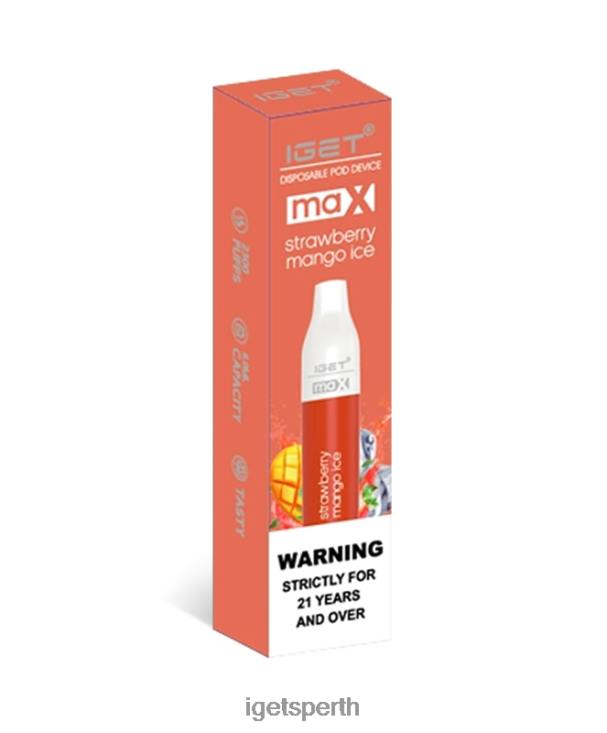 IGET Max 40Z891 Strawberry Mango Ice