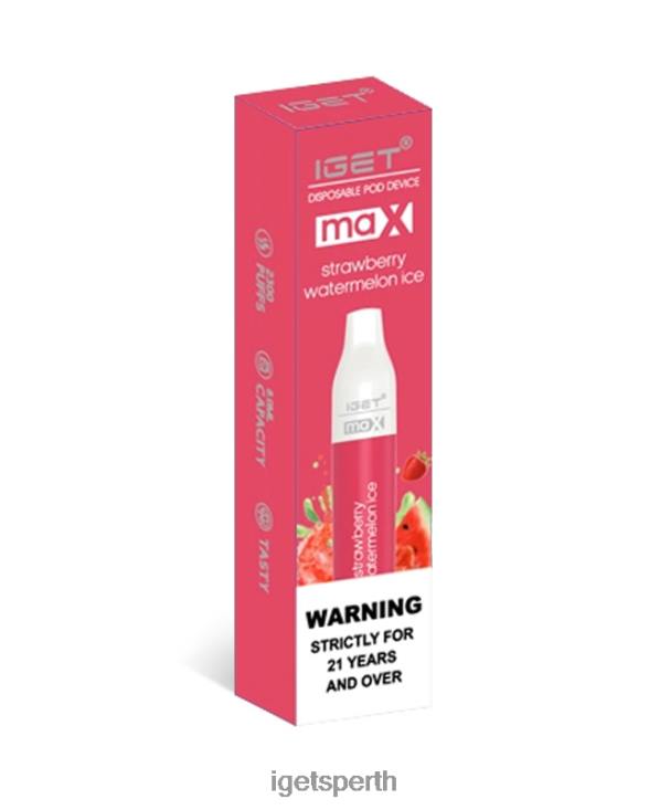 IGET Max 40Z892 Strawberry Watermelon Ice