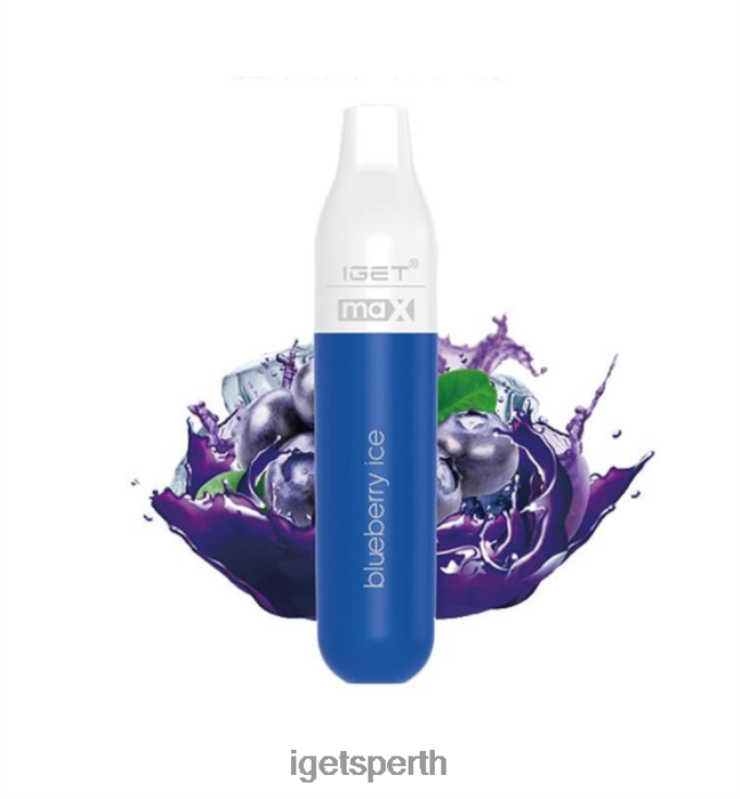 IGET MAX - 2300 PUFFS 40Z8526 Blueberry Ice