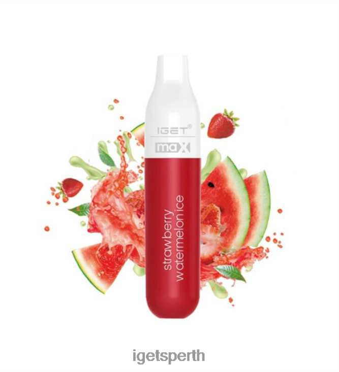 IGET MAX - 2300 PUFFS 40Z8605 Strawberry Watermelon