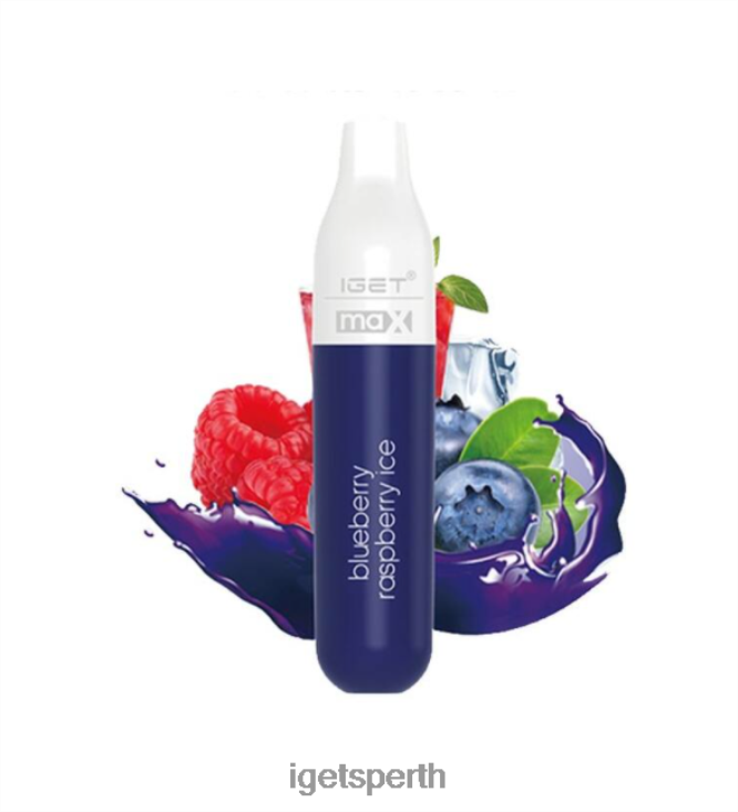 IGET MAX - 2300 PUFFS 40Z8619 Blueberry Raspberry Ice