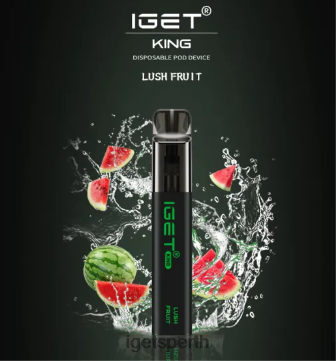 IGET KING - 2600 PUFFS 40Z8500 Lush Fruit