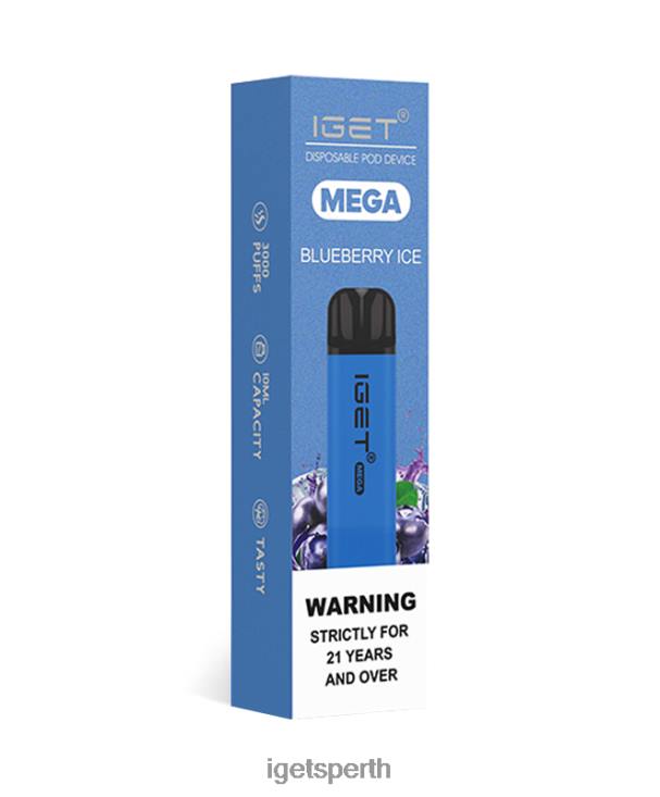 IGET MEGA 40Z8126 Blueberry Ice