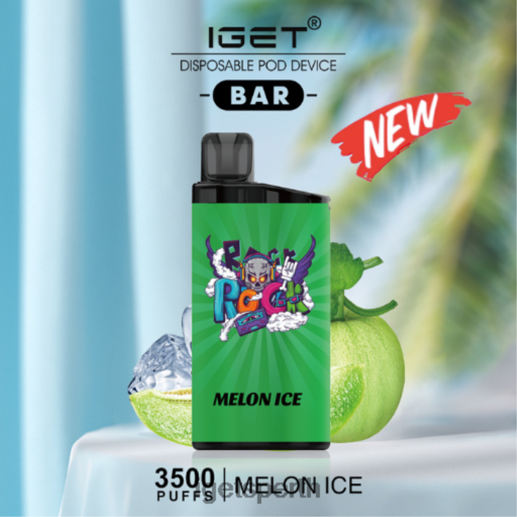 IGET BAR - 3500 PUFFS 40Z8448 Melon Ice