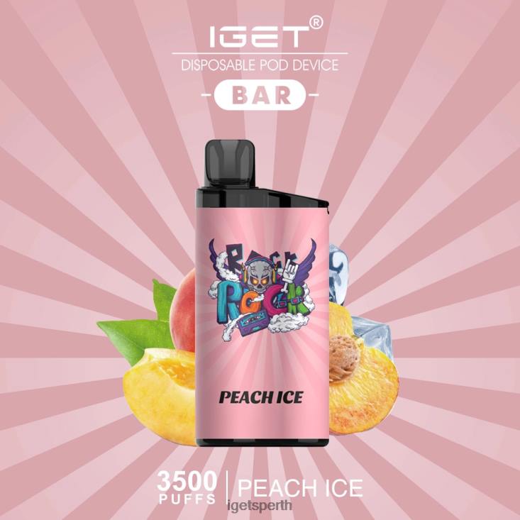 IGET BAR - 3500 PUFFS 40Z8452 Peach Ice
