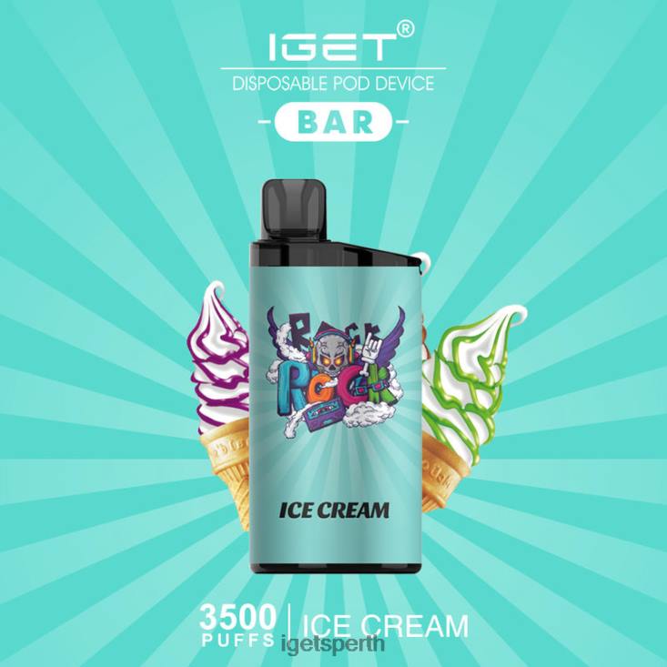 IGET BAR - 3500 PUFFS 40Z8454 Ice Cream