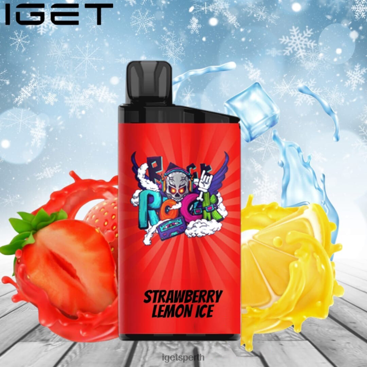 IGET BAR - 3500 PUFFS 40Z8595 Strawberry Lemon Ice