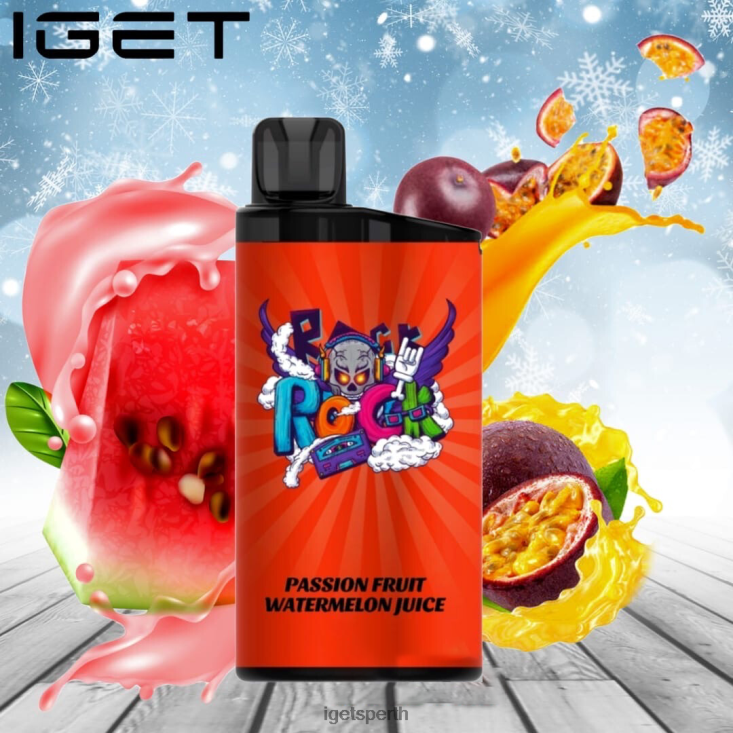 IGET BAR - 3500 PUFFS 40Z8652 Passionfruit Watermelon Juice