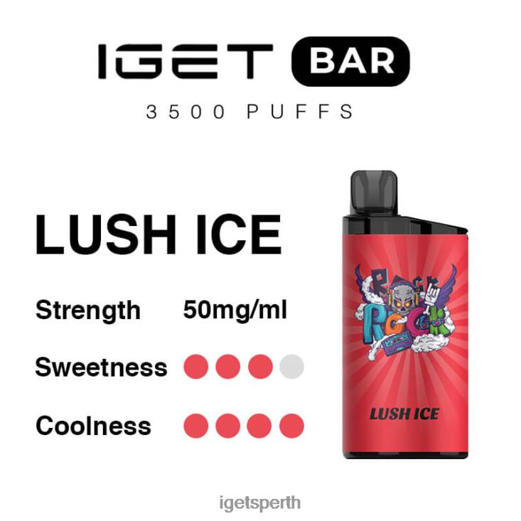 IGET Bar 3500 Puffs 40Z8277 Lush Ice