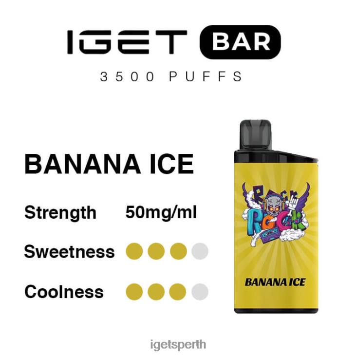 IGET Bar 3500 Puffs 40Z8282 Banana Ice