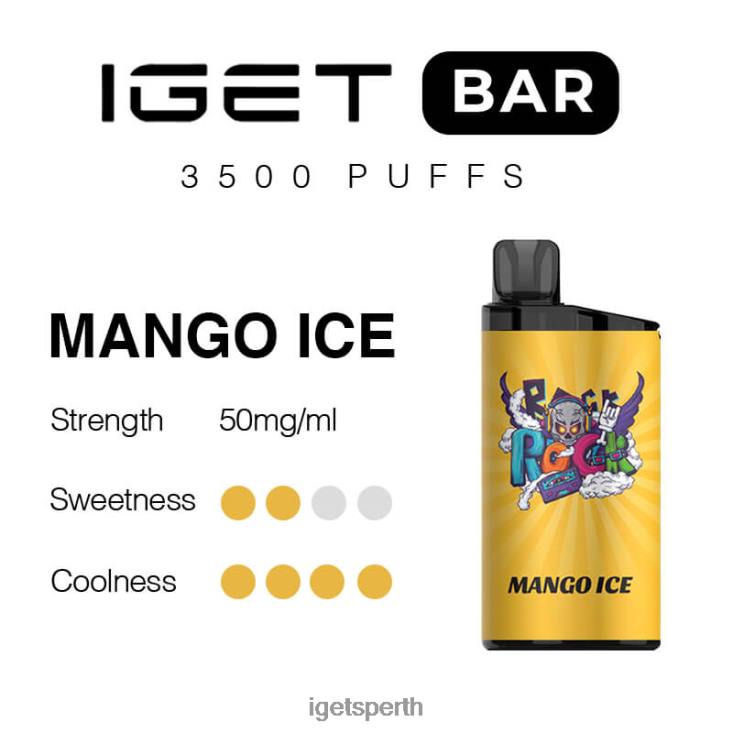 IGET Bar 3500 Puffs 40Z8299 Mango Ice