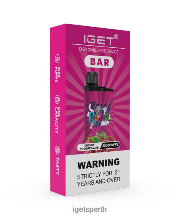IGET Bar 40Z8155 Cherry Pomegranate